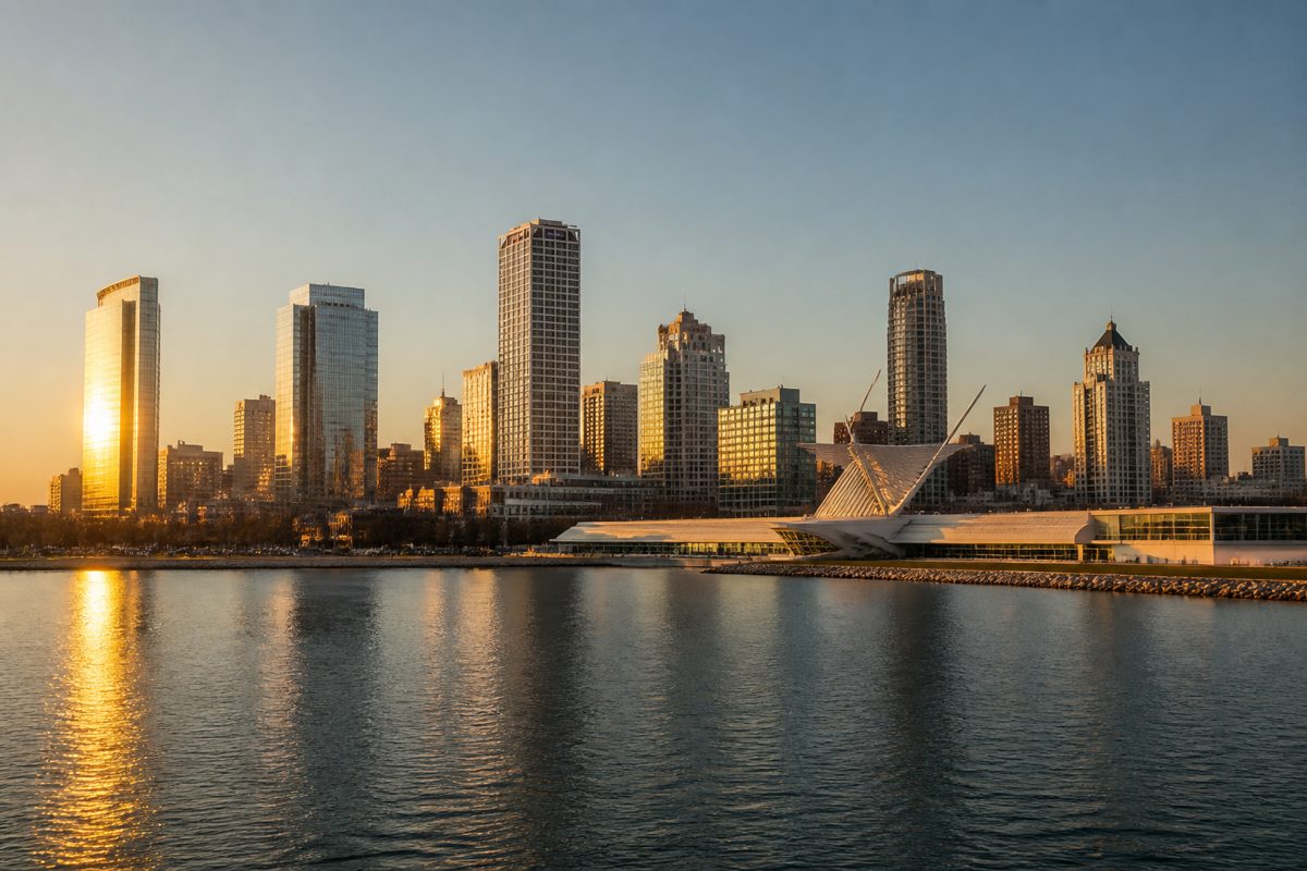 Wisconsin landscape and skyline