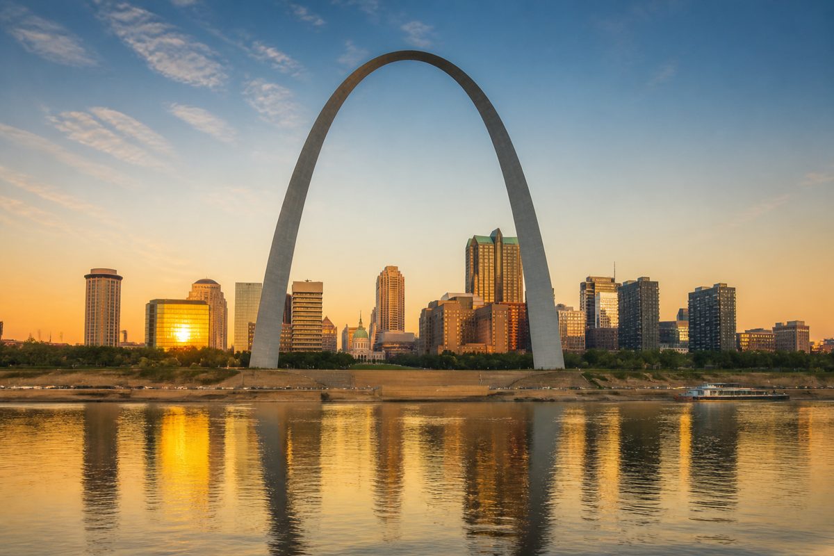 Missouri landscape and skyline