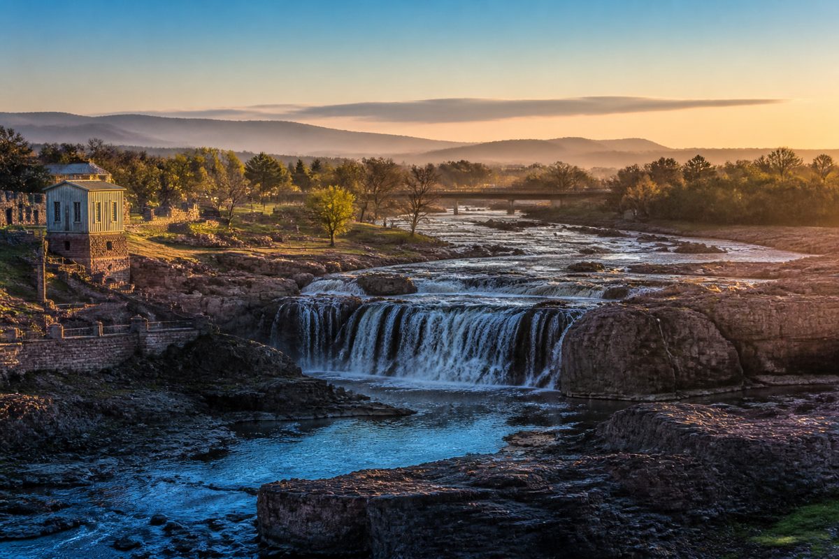 South Dakota landscape and skyline
