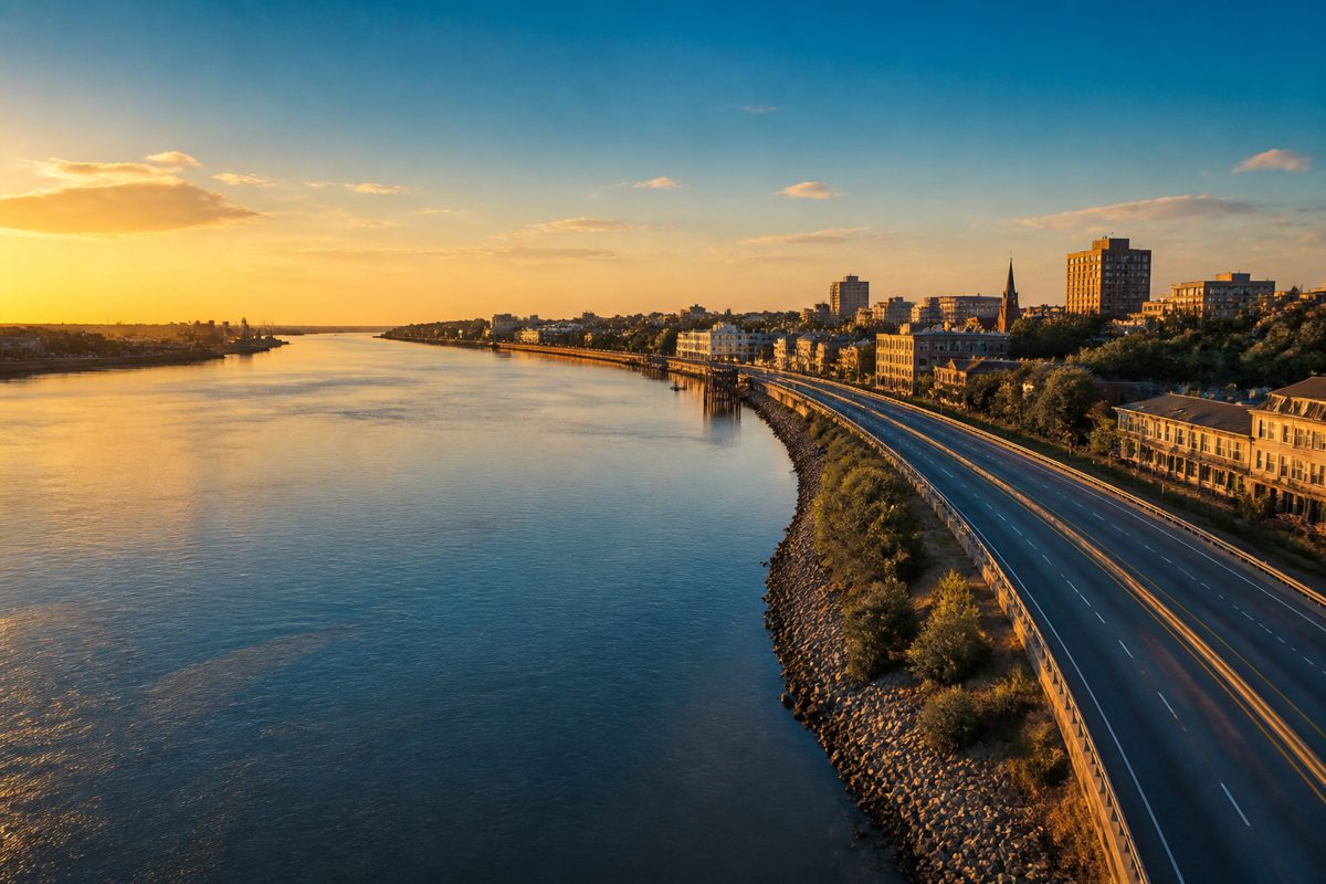 Delaware landscape and skyline