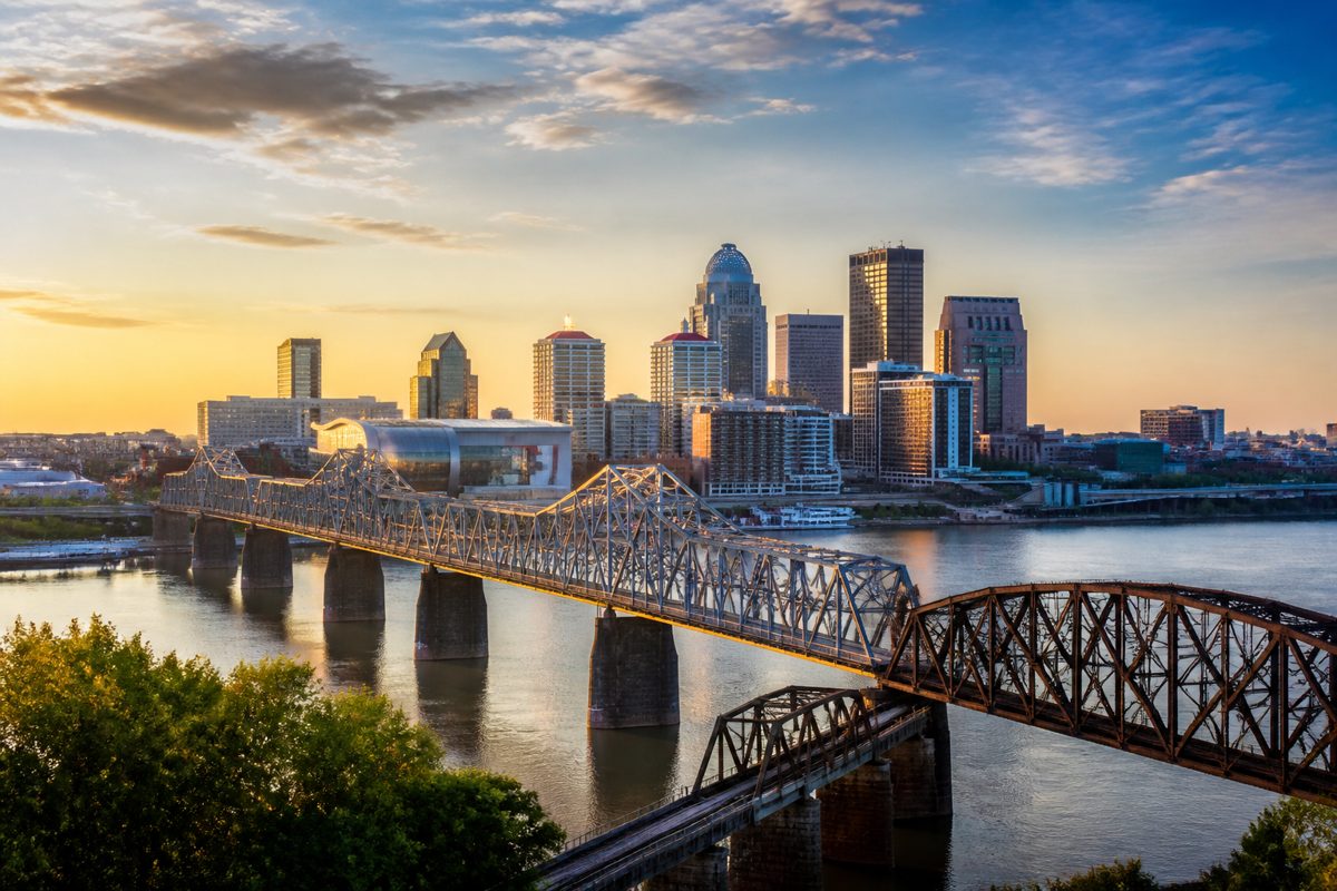 Kentucky landscape and skyline